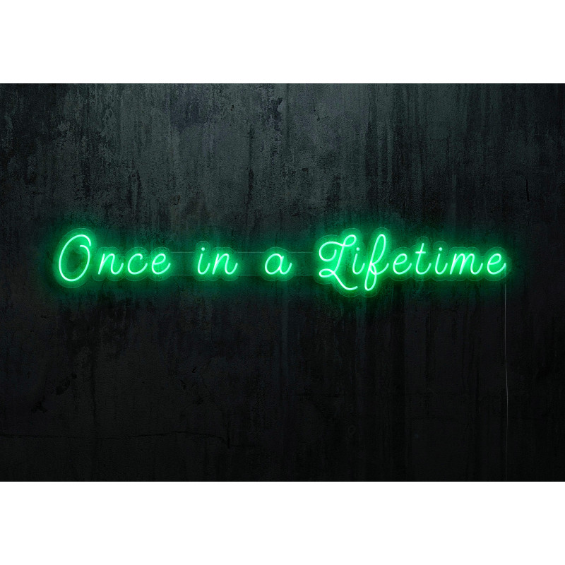 Carteles de Neón Led - Luces de neón "One in a Lifetime"